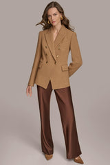 Donna Karan Blazers | Women WOOL BLAZER JACKET Camel