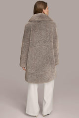 Donna Karan Coats And Jackets | Women LUXE FUR COAT Brown Mix