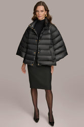 Donna Karan Coats And Jackets | Women PUFFER CAPE Black