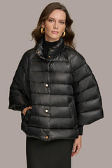 Donna Karan Coats And Jackets | Women PUFFER CAPE Black