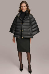 Donna Karan Coats And Jackets | Women PUFFER CAPE Black