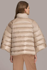 Donna Karan Coats And Jackets | Women PUFFER CAPE Latte