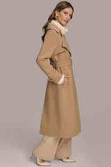 Donna Karan Coats And Jackets | Women TRENCH RAIN COAT Camel