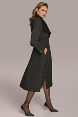 Donna Karan Coats And Jackets | Women WOOL COAT Black