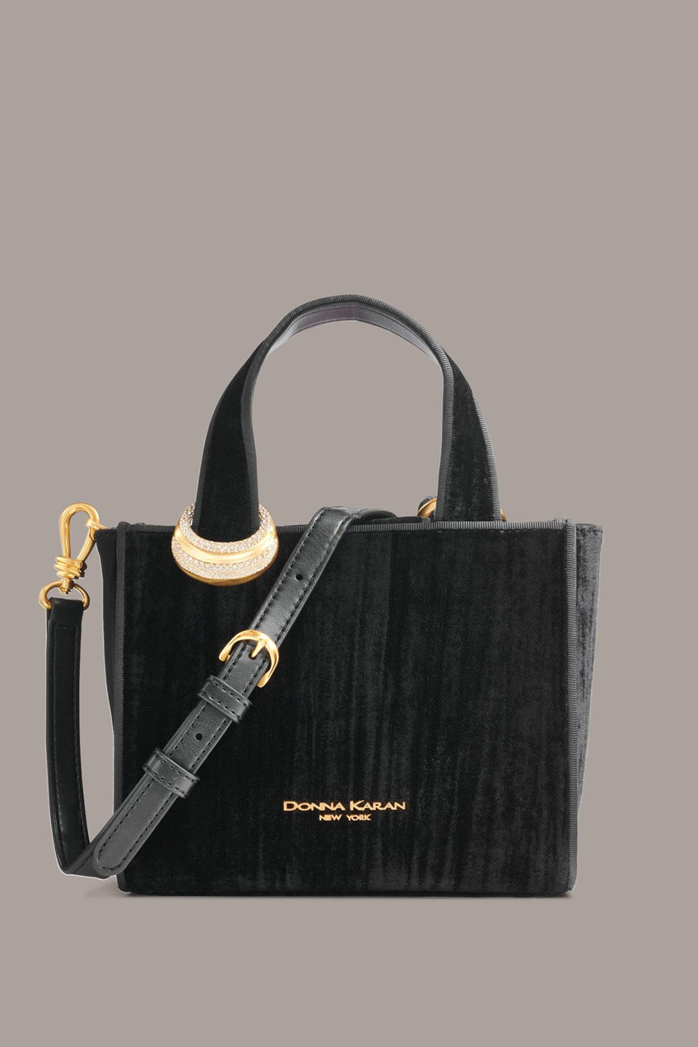 Donna Karan Crossbody Bags And Satchels | Women HEWLETT CROSSBODY BAG Black