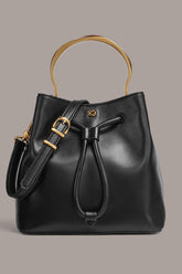 Donna Karan Crossbody Bags And Satchels | Women LAWRENCE BUCKET BAG Black