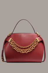 Donna Karan Crossbody Bags And Satchels | Women PLANDOME SATCHEL BAG Claret