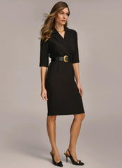 Donna Karan Dresses And Jumpsuits | Women BELTED SHEATH DRESS Black