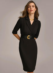 Donna Karan Dresses And Jumpsuits | Women BELTED SHEATH DRESS Black