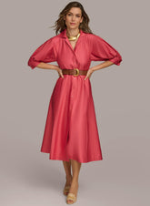 Donna Karan Dresses And Jumpsuits | Women COTTON SHIRT DRESS Rose Quartz