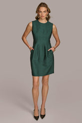 Donna Karan Dresses And Jumpsuits | Women JACQUARD SHEATH DRESS Spruce