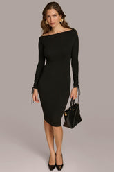 Donna Karan Dresses And Jumpsuits | Women SWEATER DRESS Black