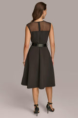 Donna Karan Dresses And Jumpsuits | Women SWEETHEART NECK A LINE DRESS Black