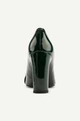 Donna Karan Heels And Wedges | Women SABINA SQUARE TOE PUMP Forest Green