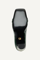 Donna Karan Heels And Wedges | Women SABINA SQUARE TOE PUMP Forest Green