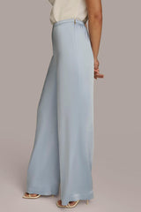 Donna Karan Pants | Women FLAT FRONT WIDE LEG PANT Glacial Blue