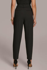 Donna Karan Pants | Women PLEATED PANT WITH BELT Black