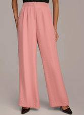 Donna Karan Pants | Women PLEATED WIDE LEG PANT Tourmaline