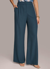 Donna Karan Pants | Women SOFT SUITING WIDE LEG PANT Tide