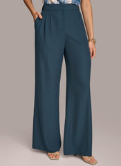 Donna Karan Pants | Women SOFT SUITING WIDE LEG PANT Tide