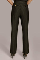 Donna Karan Pants | Women STRAIGHT PINSTRIPE PANT Black