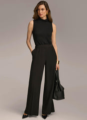 Donna Karan Pants | Women WIDE LEG PANT Black