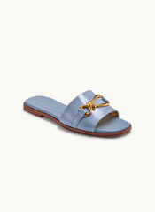Donna Karan Sandals | Women HAYLEN FLAT SANDAL Blue Frost