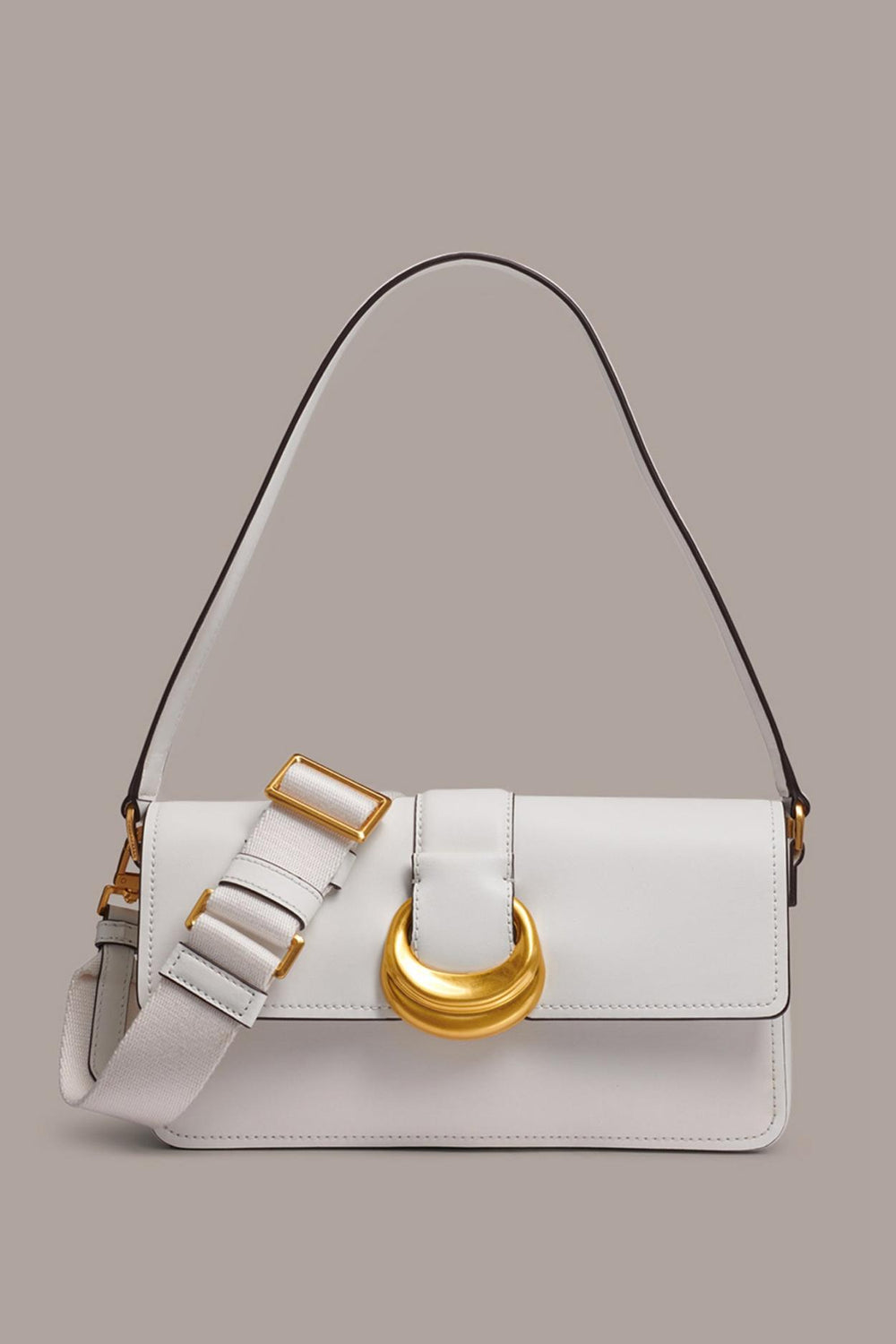 Donna Karan Shoulder And Hobo Bags | Women VALLEY STREAM SHOULDER Brilliant White