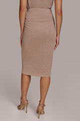 Donna Karan Skirts | Women CRINKLE RUCHED SKIRT Mink