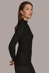 Donna Karan Sweaters And Tops | Women MERINO WOOL SWEATER Black