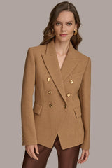 Donna Karan Blazers | Women WOOL BLAZER JACKET Camel