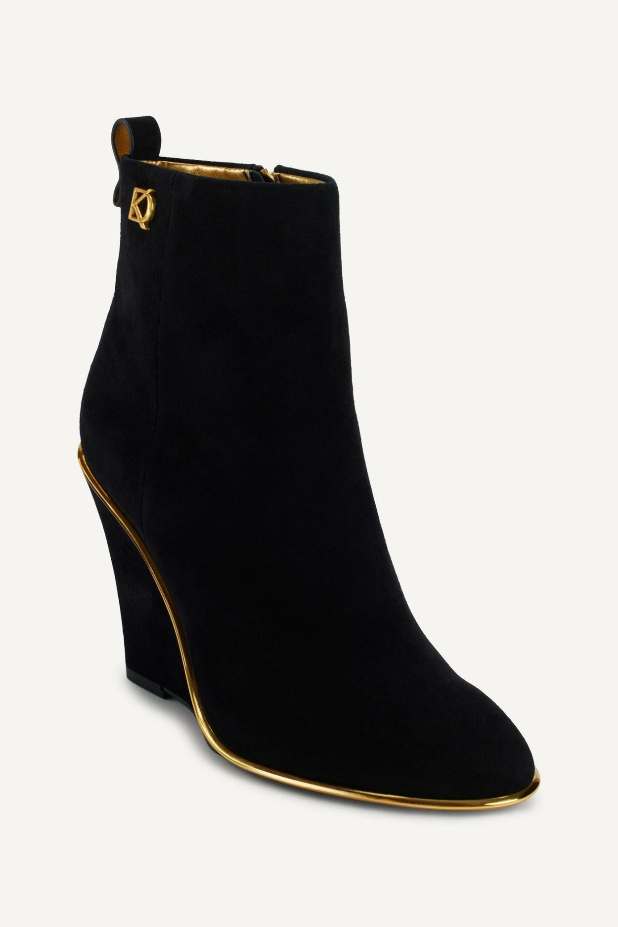 Donna Karan Boots And Booties | Women DONNA WEDGE BOOTIE Black