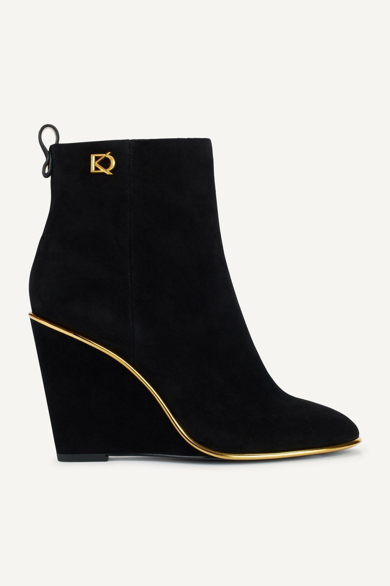 Donna Karan Boots And Booties | Women DONNA WEDGE BOOTIE Black