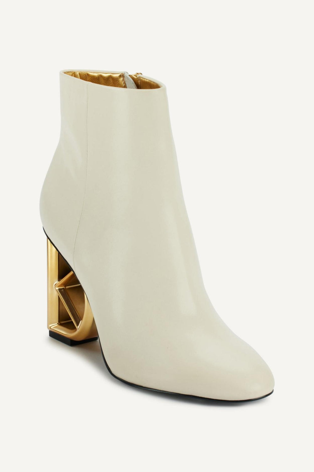 Donna Karan Boots And Booties | Women WEDGE BOOTIE Ivory