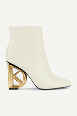 Donna Karan Boots And Booties | Women WEDGE BOOTIE Ivory
