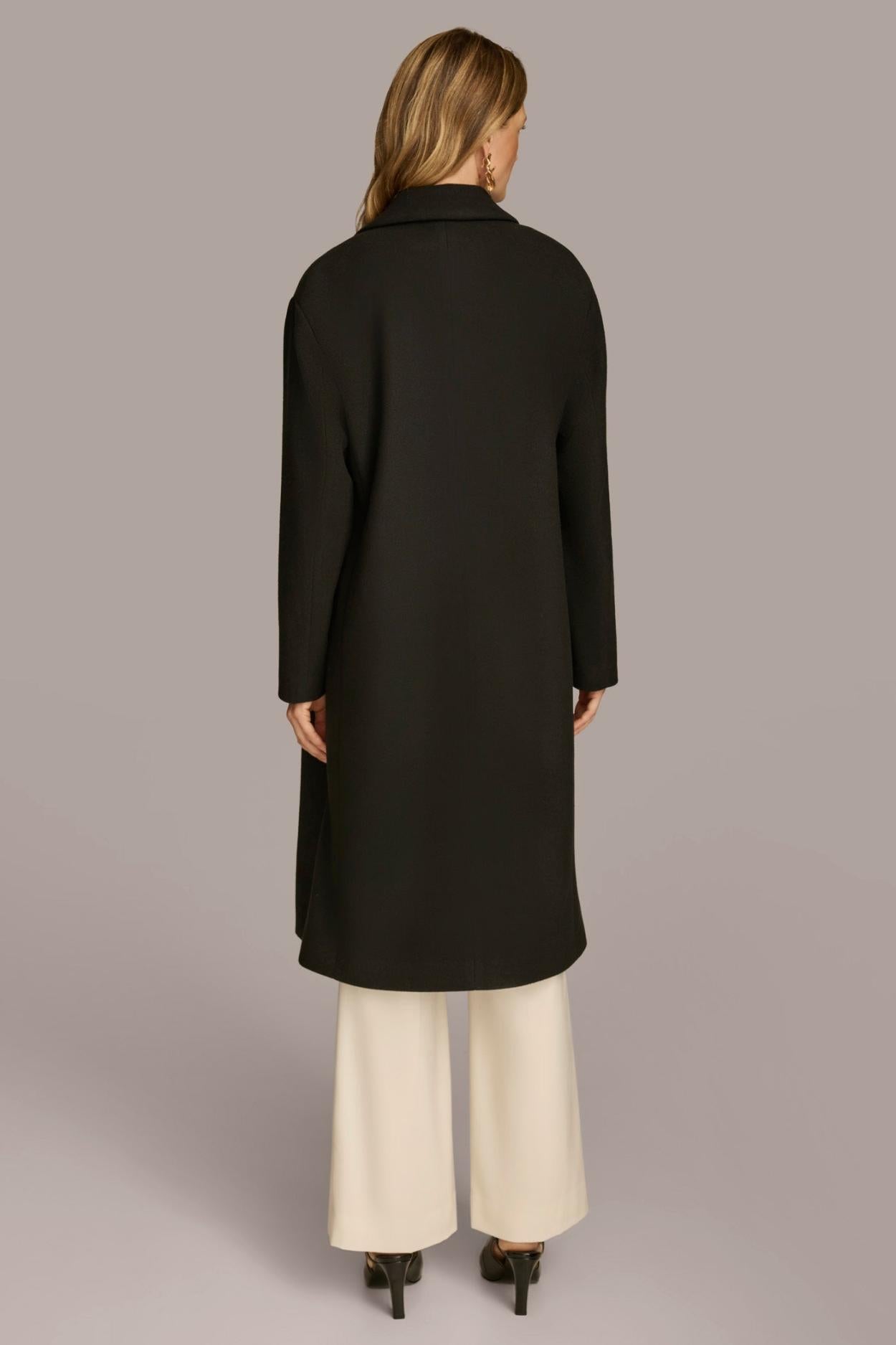 Donna Karan Coats And Jackets | Women BRUSH STROKE JACKET Black