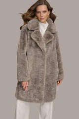 Donna Karan Coats And Jackets | Women LUXE FUR COAT Brown Mix