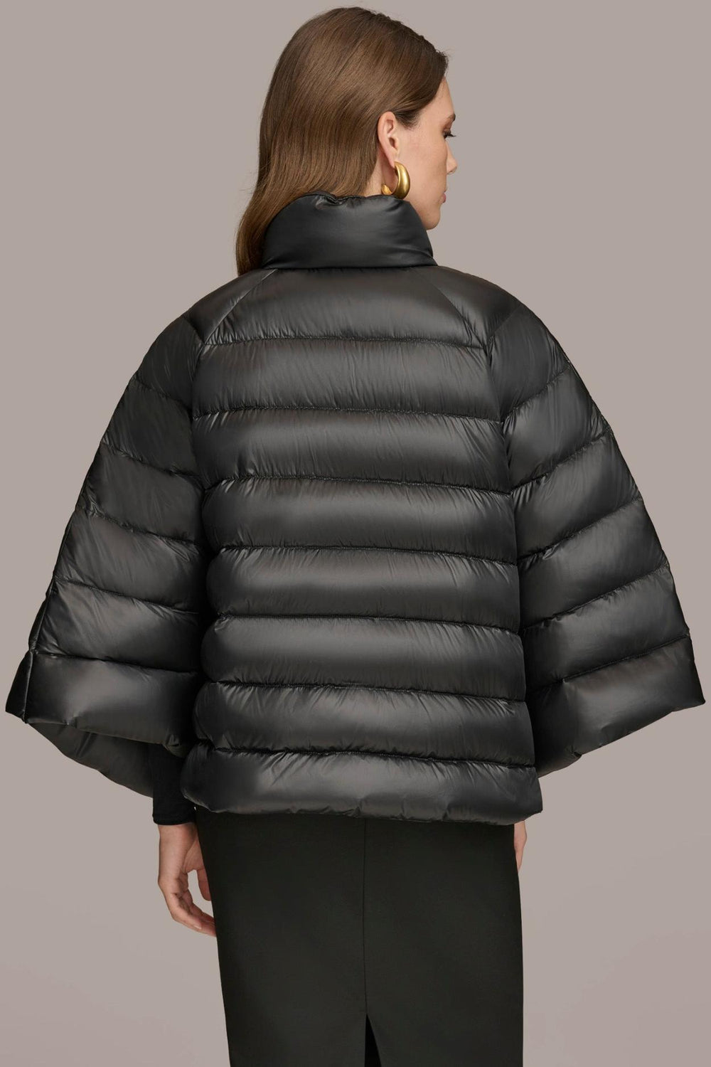 Donna Karan Coats And Jackets | Women PUFFER CAPE Black