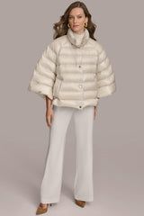 Donna Karan Coats And Jackets | Women PUFFER CAPE White