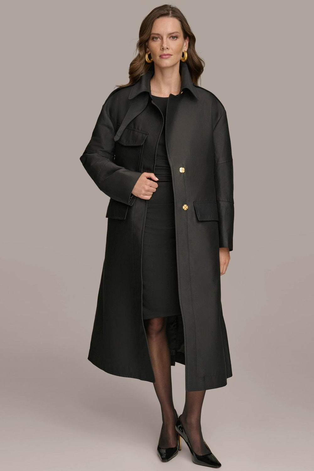 Donna Karan Coats And Jackets | Women RAIN JACKET Black