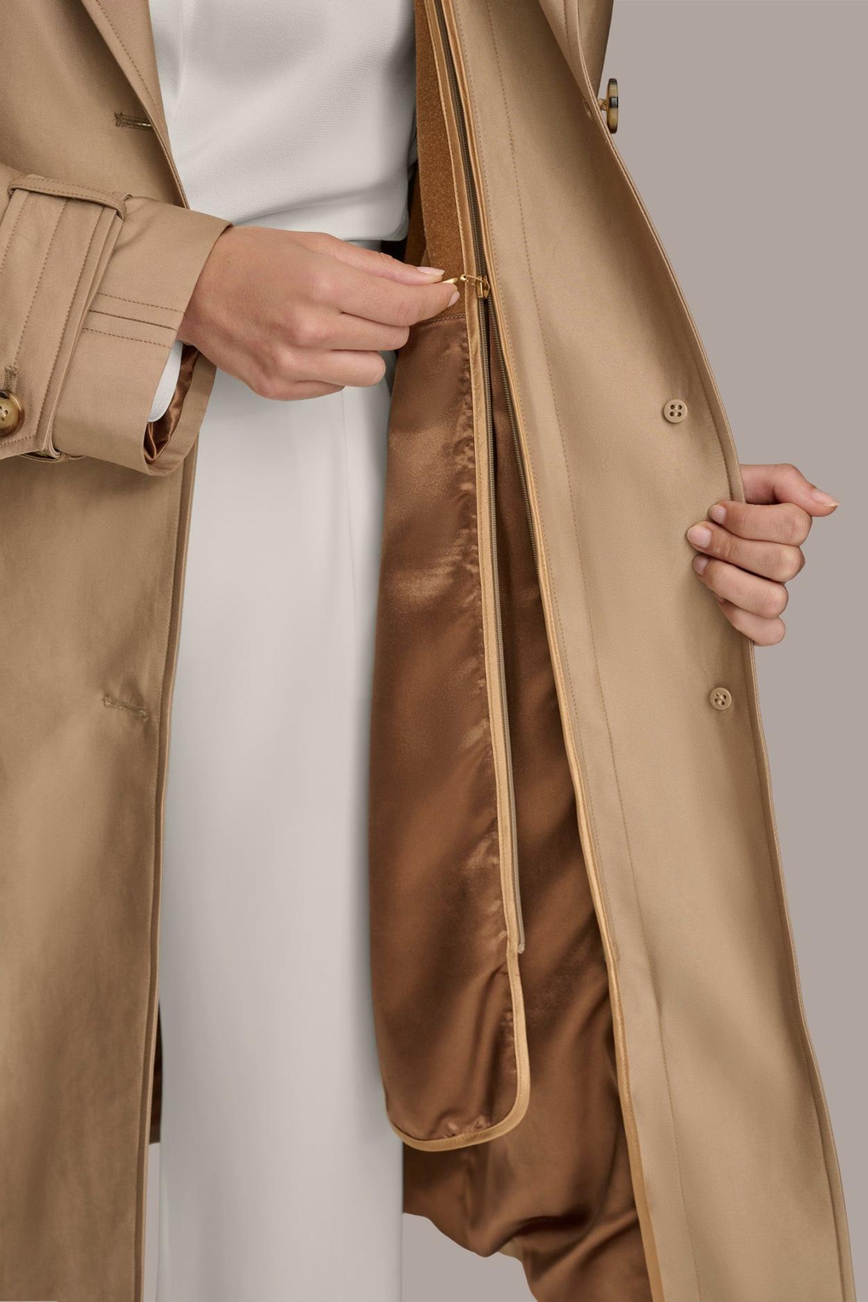 Donna Karan Coats And Jackets | Women RAIN JACKET Khaki