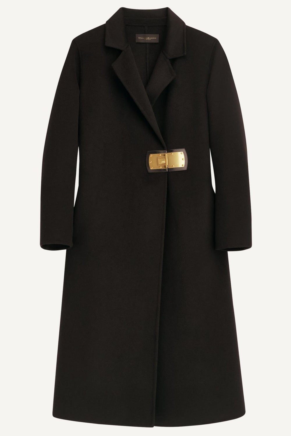 Donna Karan Coats And Jackets | Women TAILORED COAT WITH BRUSHED HARDWARE DETAIL Black