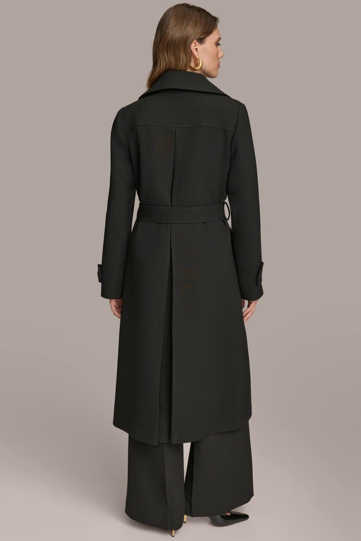 Donna Karan Coats And Jackets | Women TRENCH RAIN COAT Black