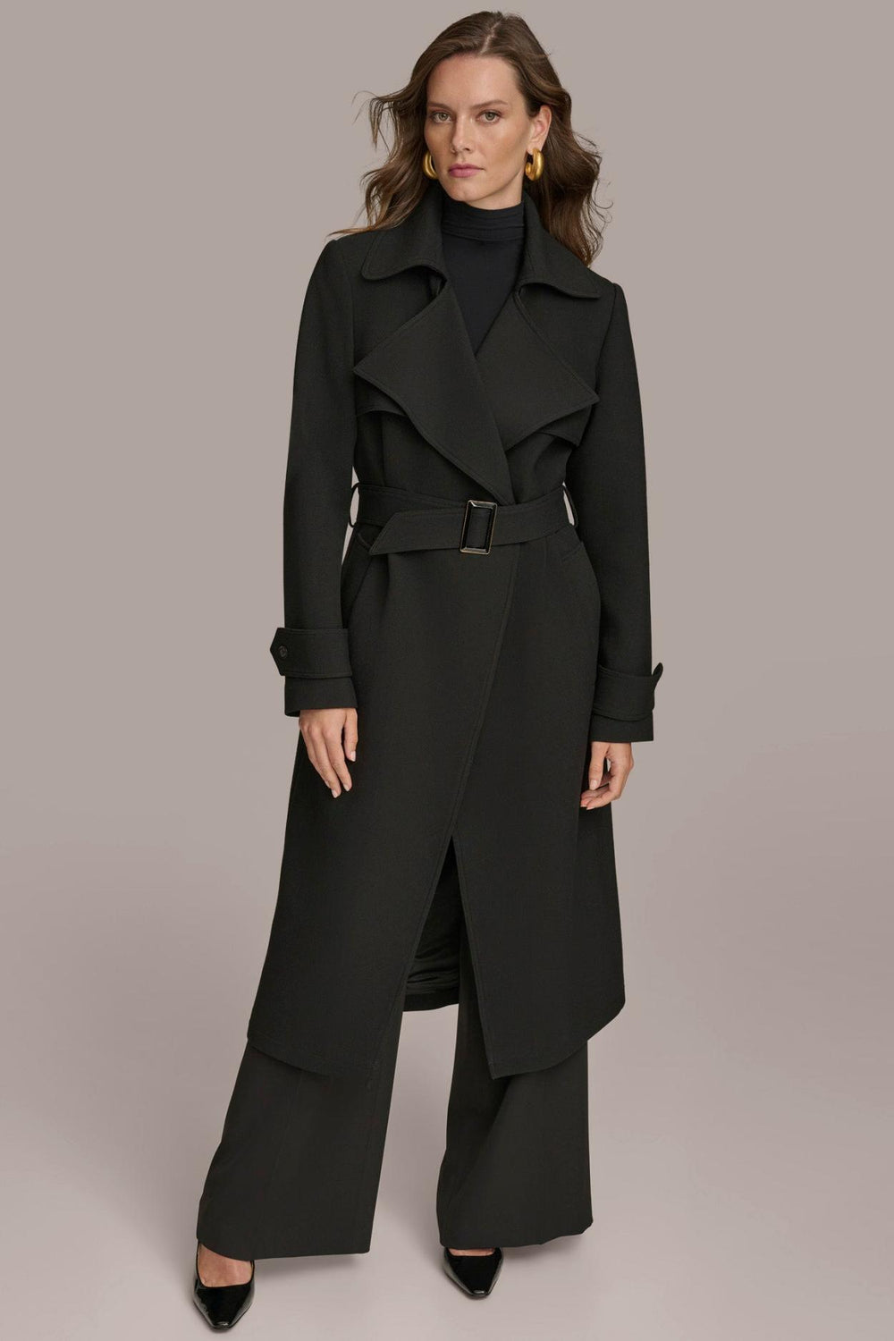 Donna Karan Coats And Jackets | Women TRENCH RAIN COAT Black