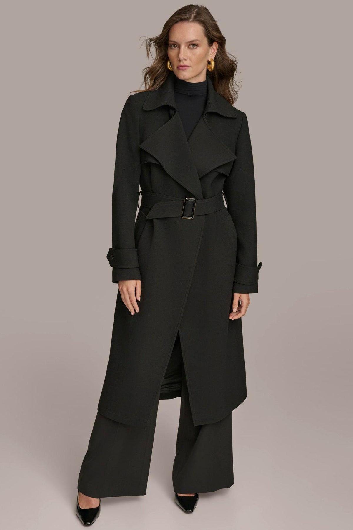Donna Karan Coats And Jackets | Women TRENCH RAIN COAT Black