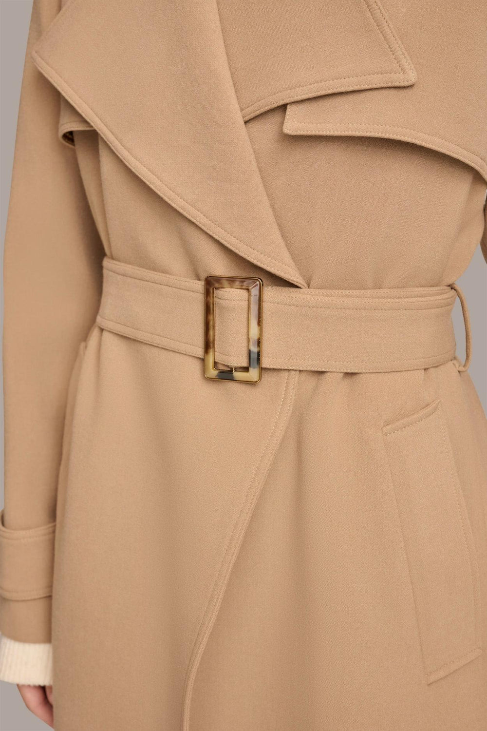 Donna Karan Coats And Jackets | Women TRENCH RAIN COAT Camel