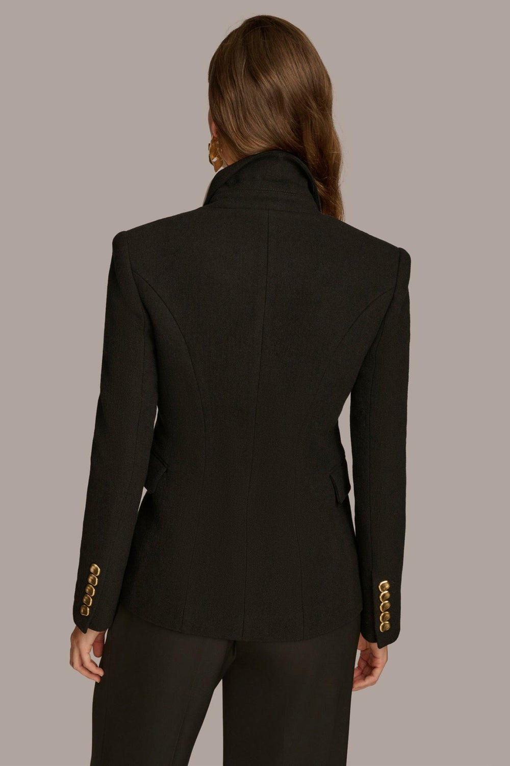 Donna Karan Coats And Jackets | Women WOOL BLAZER JACKET Black