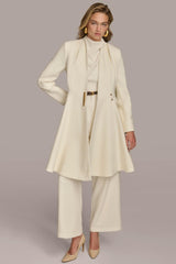 Donna Karan Coats And Jackets | Women WOOL DRESS COAT Ivory