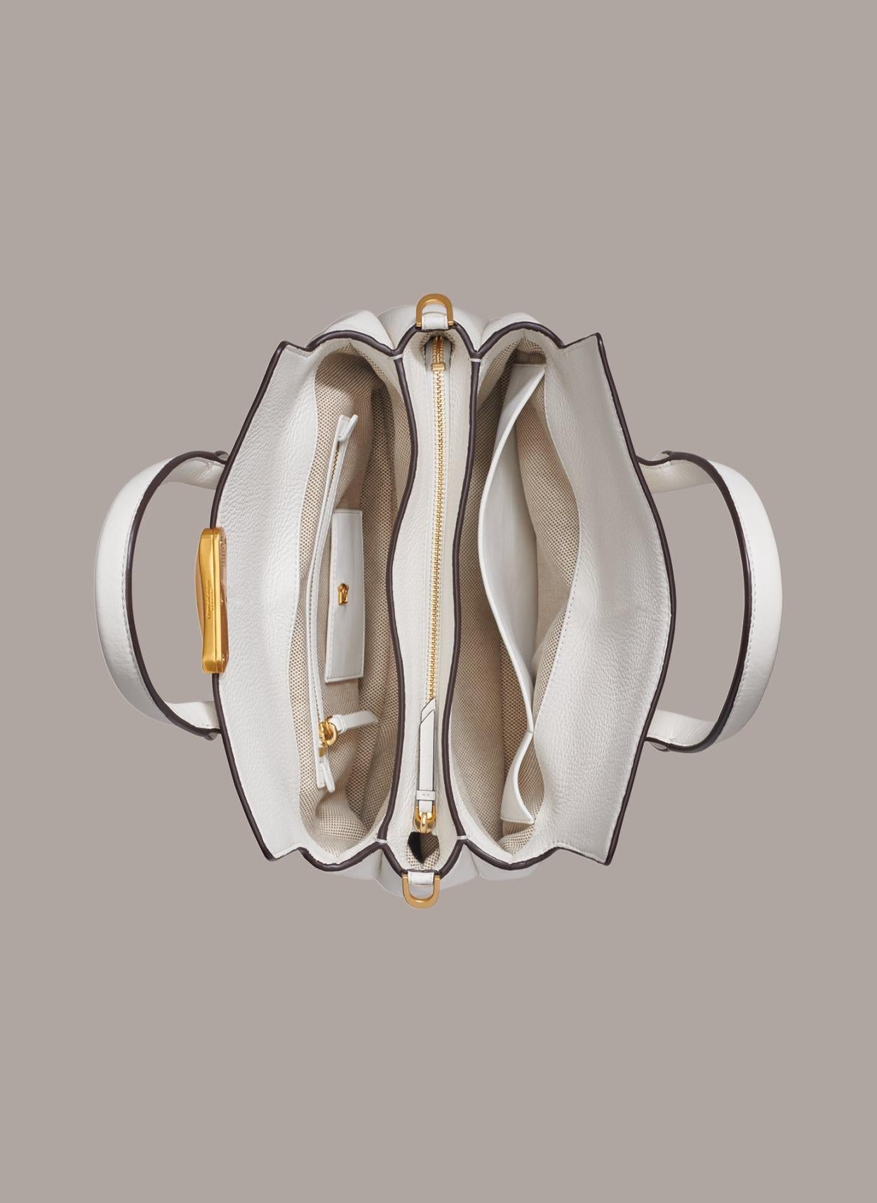 Donna Karan Crossbody Bags And Satchels | Women AMAGANSETT SATCHEL BAG Brilliant White