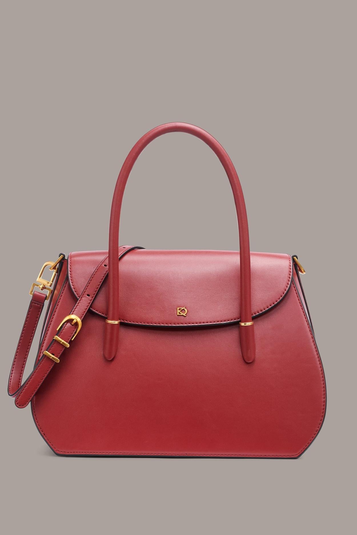 Donna Karan Crossbody Bags And Satchels | Women BELLEROSE SATCHEL Claret